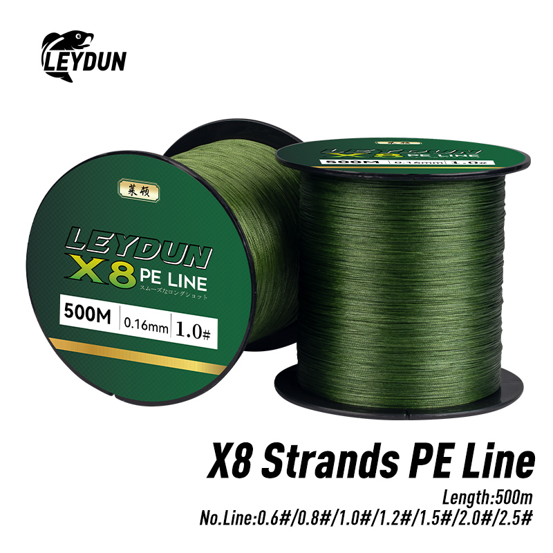 LEYDUN 500m Micro New Fishing  - đánh giá và giá Ice Fishing Line
