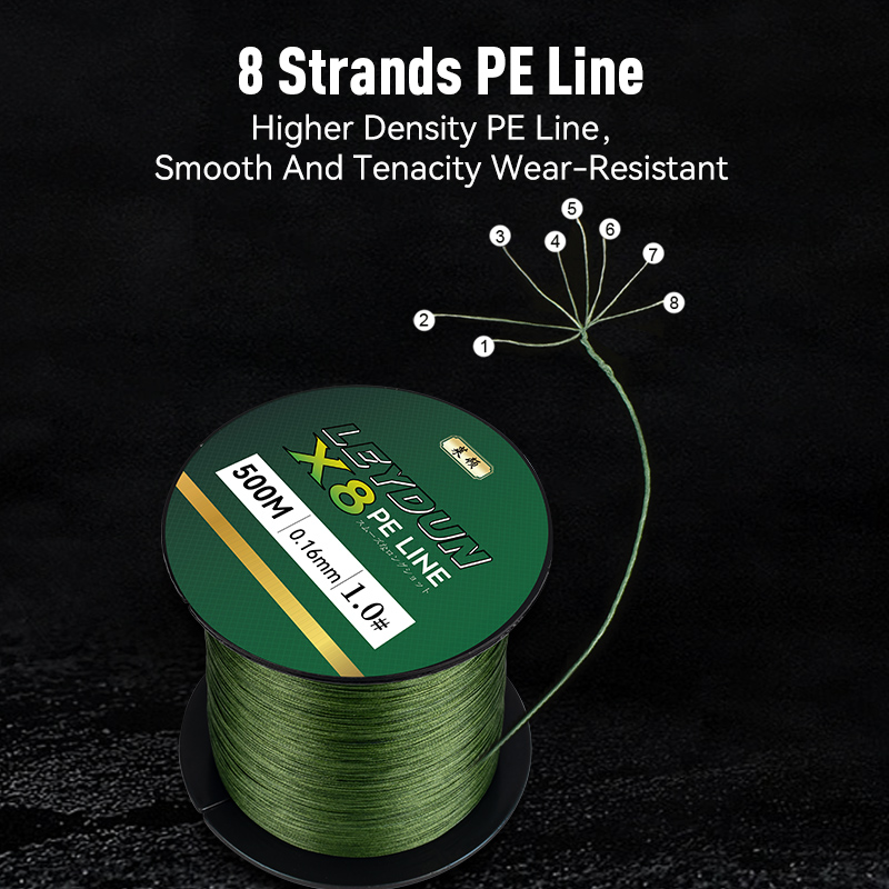 LEYDUN 500m Micro New Fishing  - đánh giá và giá Ice Fishing Line