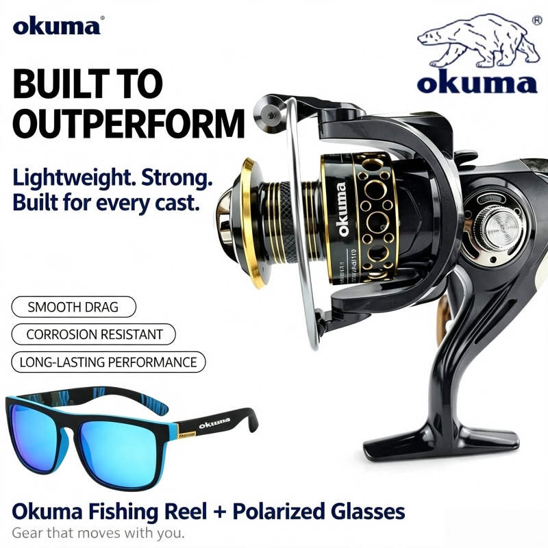 OKUMA-Spinning Reel, MetalUltr - đánh giá và giá Abu Garcia Reel Max