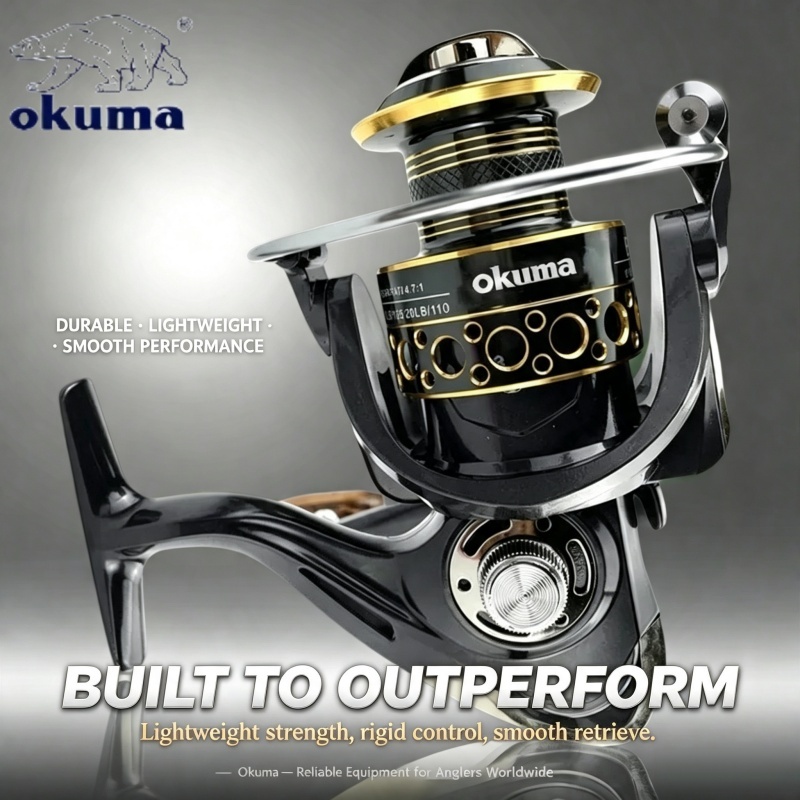 OKUMA-Spinning Reel, MetalUltr - đánh giá và giá Abu Garcia Reel Max